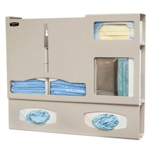 Protective Apparel Organizer Quartz Beige ABS Plastic Each
