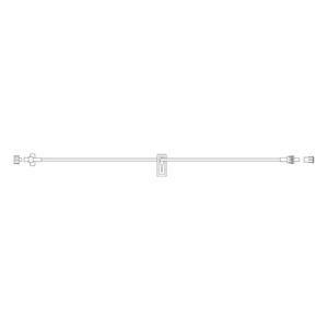 Alaris IV Extension Set Priming Volume 0.37mL 38" Fixed Male Luer...
