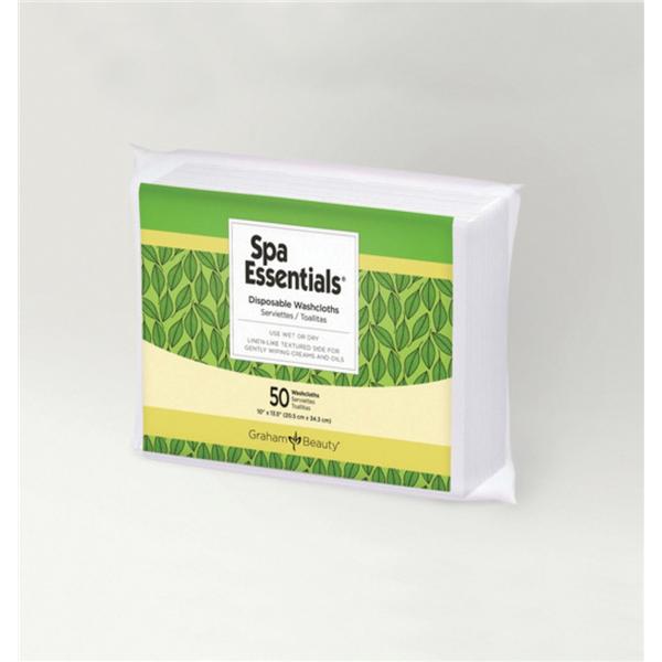 SpaEssentials Washcloth Disposable Non Woven Not Made With Natura...