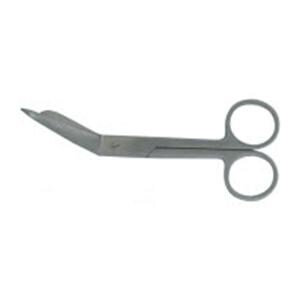 Lister Bandage Scissors Angled 5-1/2" Stainless Steel Non-Sterile...