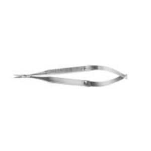 Microsurgical Scissors 4-3/4" Stainless Steel Non-Sterile Reusabl...