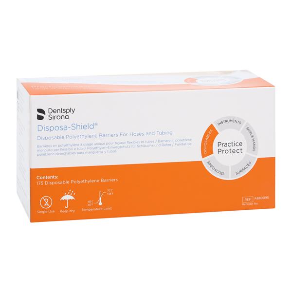 Disposa-Shield Hose Barrier 24 in x 2 in Clear 175/Bx