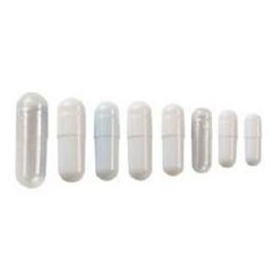 Ezy-Dose Empty Capsule Gelatin Transparent Size 3