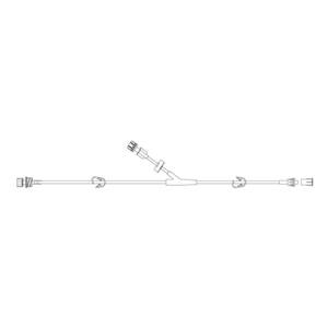 IV Administration Set Y-Connector 93" Priming Volume 3mL 50/Ca