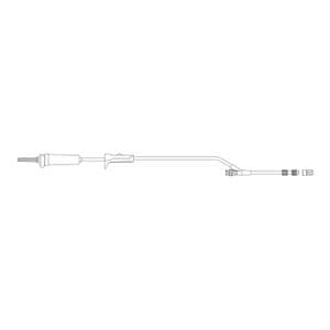 IV Administration Set Needleless Hydrophobic Air Inlet Filter Wit...