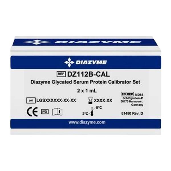 Fructosamine Calibrator For Analyzer 2x1mL Liquid Volume Each