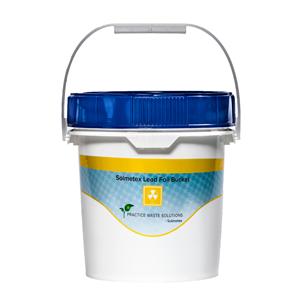 Waste Disposal Bucket 1.25gal Plastic/Lead Foil Ea