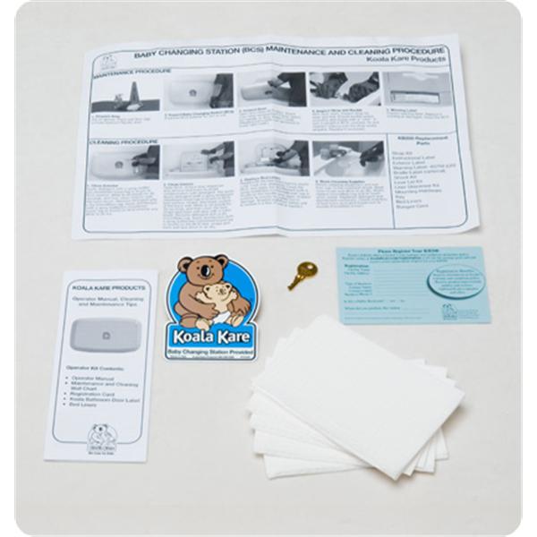 Key Accessory For KB200 Baby Changing Station Ea