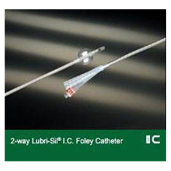 Catheter Foley Lubri-Sil Standard Round Tip Hydrogel Coated 22Fr...