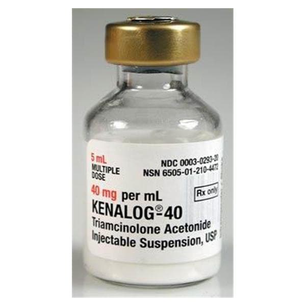 Kenalog-40 Injection 40mg/mL MDV 5mL Each