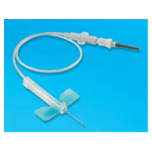 Blood Collection Set Tray 25g 3/4" Dark Blue Safety-Lok With Need...