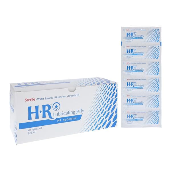 One Shot Lubricating Jelly 5gm Packet 144/Box, 6 BX/CA