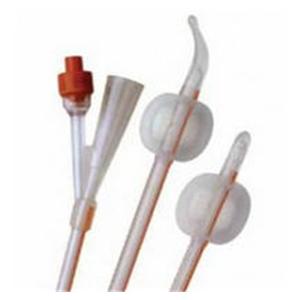 Catheter Foley Silicone 22Fr 30cc Urethral 2-Way 5/Box