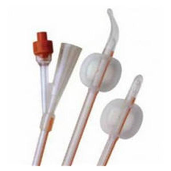 Catheter Foley Silicone 22Fr 30cc Urethral 2-Way 5/Box