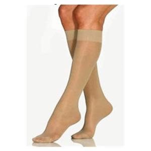 UltraSheer Compression Stocking Knee High Open Toe XL Black