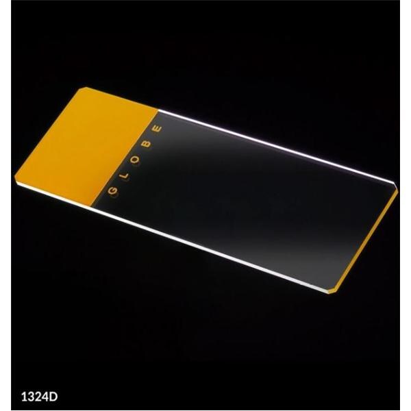 Frosted Microscope Slide 25x75mm Gold 1440/Ca
