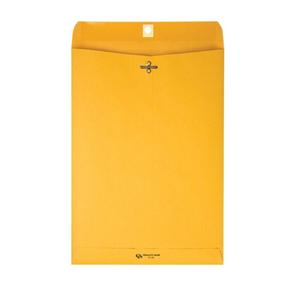 Quality Park Clasp Envelopes 6 in x 9 in Brown 100/Box 100/Bx