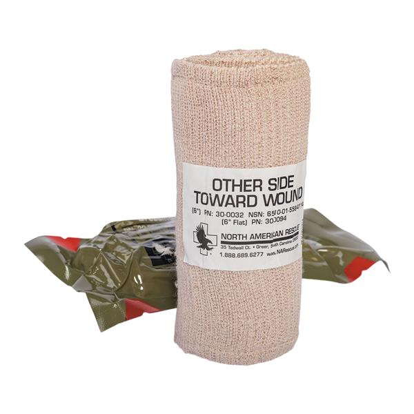 NAR Elastic Emergency Trauma Dressing 70x6" Sterile Maxi Large No...