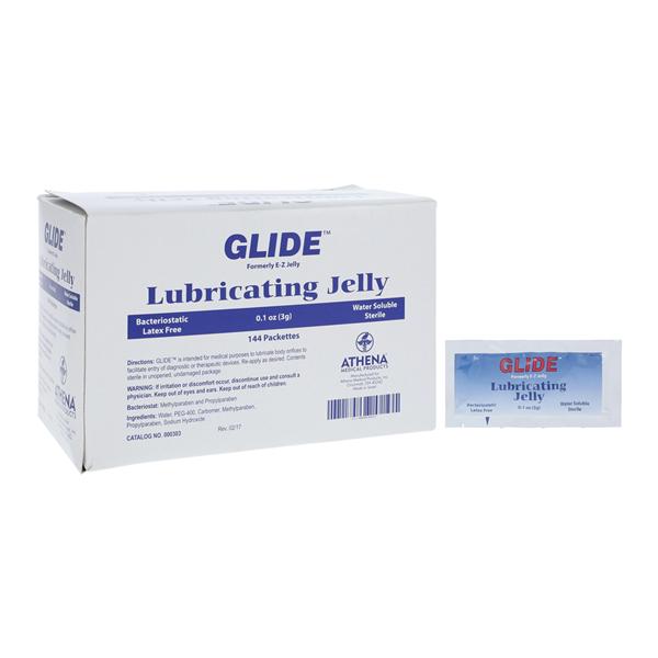 E-Z Lubricating Jelly 3gm Packet 1728/Case