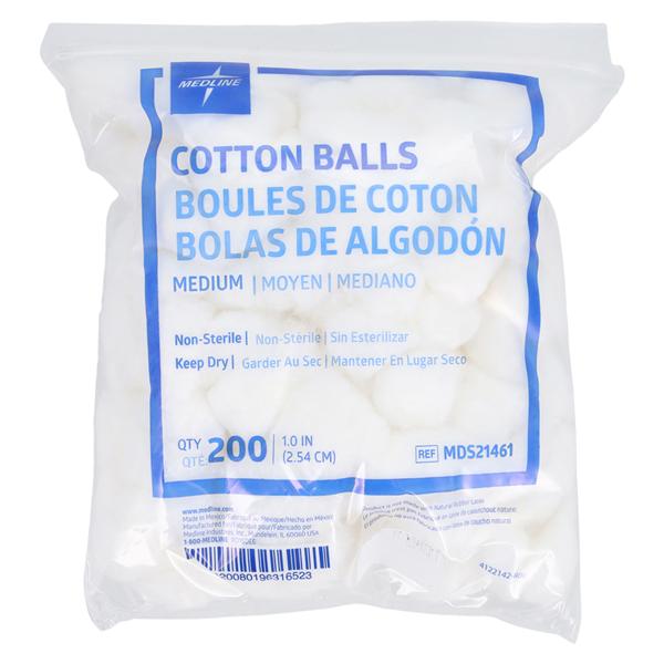 Cotton Ball Non Sterile Medium 4000/Ca