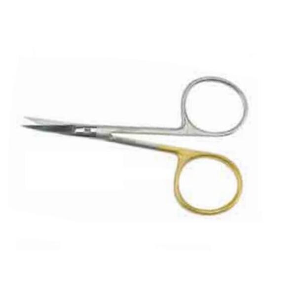 Iris Surgical Scissors Curved 4" Stainless Steel Sterile Disposab...