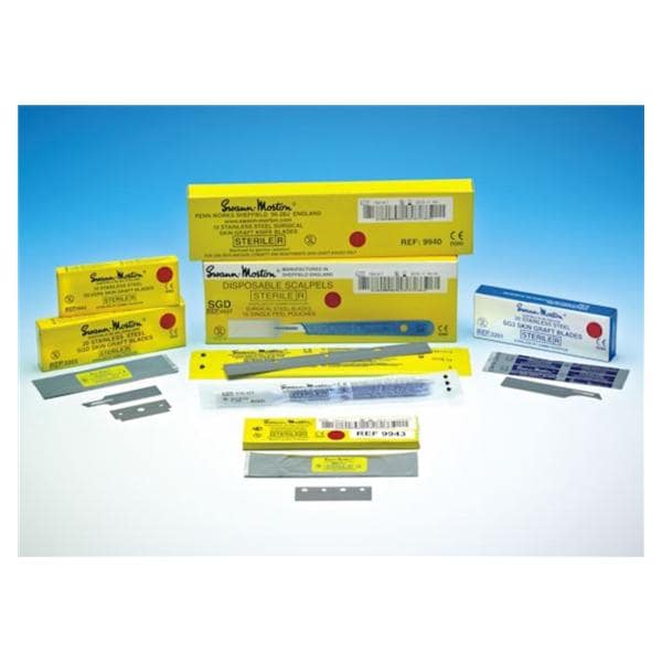 Stainless Steel Skin Graft Blade Sterile Disposable 10/Bx