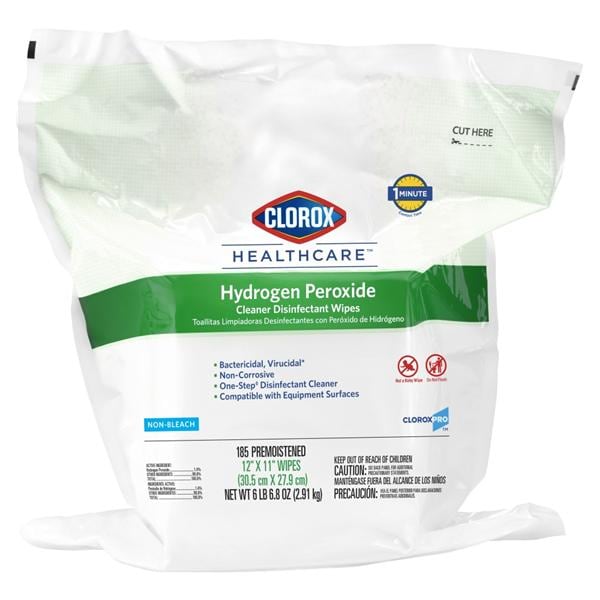 Disinfectant Surface Wipe Clorox Healthcare 12 in x 11 in Refill...