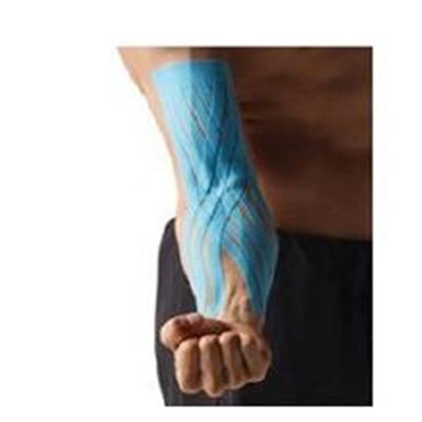 SpiderTech Kinesiology Tape 100% Cotton/Poly Acrylic Pre Cut Pink NS 10/Bx