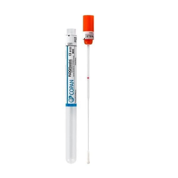 FLOQSwabs Nasopharyngeal Swab Nylon Flocked Mini-Tip 100mm Breakp...