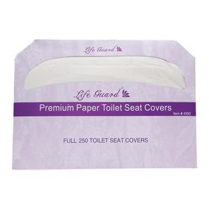 Toilet Seat Cover White For Minimizing Cross-Contamination 250/Pa...