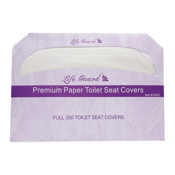 Toilet Seat Cover White For Minimizing Cross-Contamination 250/Pa...