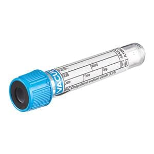 Vacuette Venous Blood Collection Tube Blue/Black 3.15mL Disposabl...