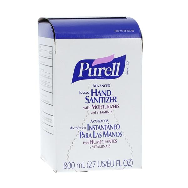 Purell Gel Sanitizer For Dispenser GJ-9621-12 800 mL Refill 62% E...