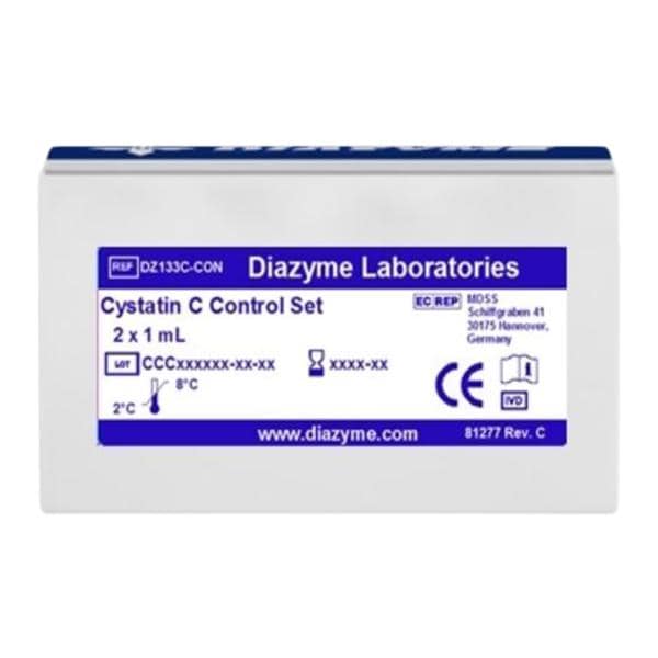 Diazyme Laboratories Cystatin-C 2 Level Assay 2x1mL For BioLis 24...