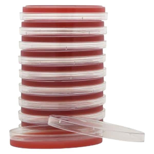 TSA: Trypticase Soy Agar Culture Plate 15x100mm 10/Package
