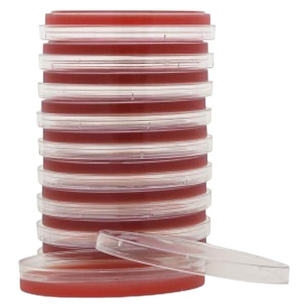 Selective Strep Agar Culture Plate 15x100mm COBA Medium 10/Packag...