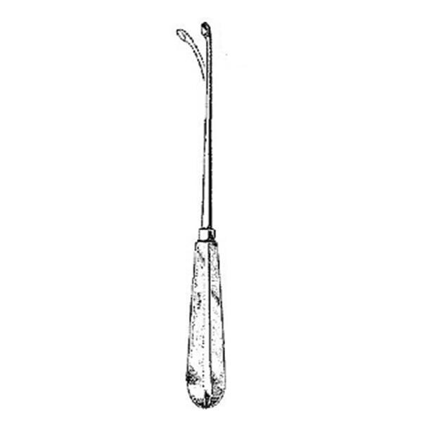 Ethmoid Curette 8-1/2" Stainless Steel Autoclavable Ea