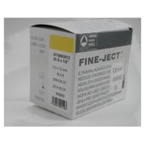 HSW Fine-Ject Hypodermic Needle 22gx2" Conventional 100/Bx, 30 BX/CA