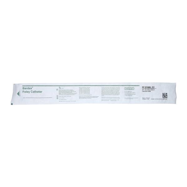 Lubricath 2-Way Foley Catheter Medium Round Tip Hydrogel Coated 22Fr 3cc
