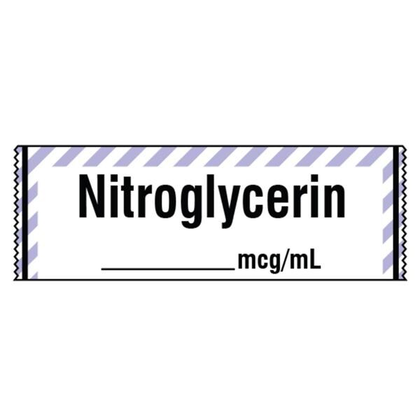 Anesthesia Tape Nitroglycerin mcg/mL White/Violet 1/2x500" 333/Rl