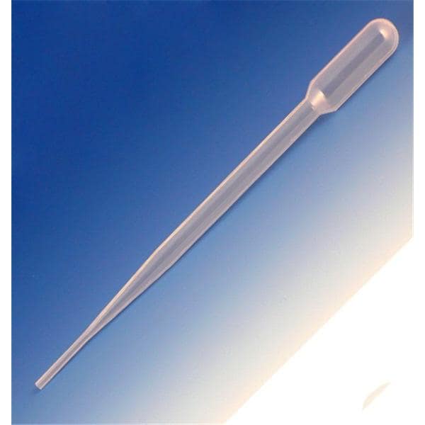 Transfer Pipet 5mL Non-Graduated 155mm Non-Sterile Disposable Gen...