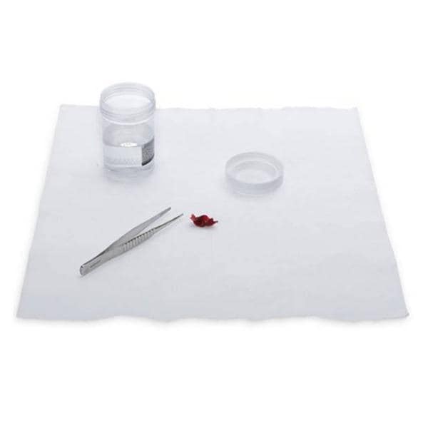 Formalin Neutralizing Mat For Spill Kit 13x13" 50/Pk