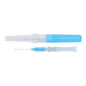 Safelet IV Catheter 22 Gauge 1" Luer Tapered End Teflon Sterile N...