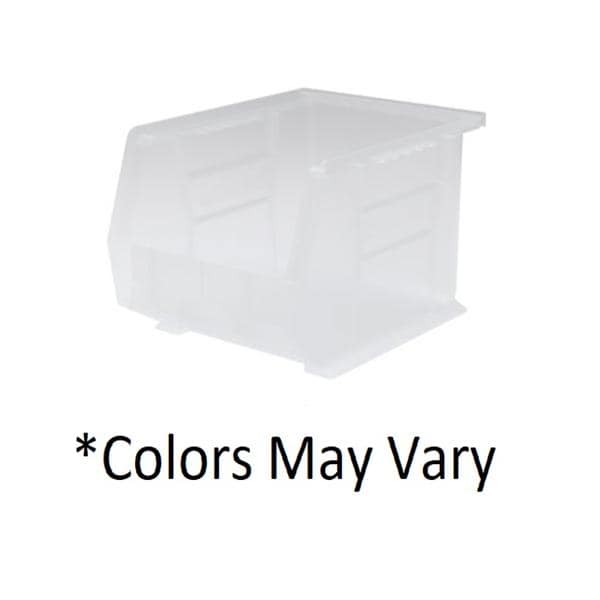 AkroBins Storage Bin Clear Polymer With Label Holder 10-3/4x8-1/4...