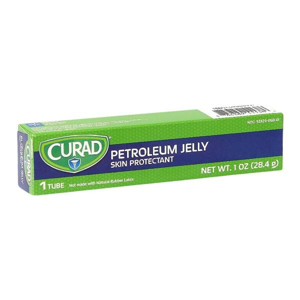 Curad Lubricating Jelly Petrolatum 1oz 12/Case
