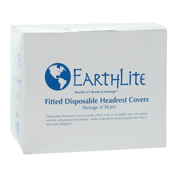 Headrest Cover White Tissue / Poly Not Made With Natural Rubber L...