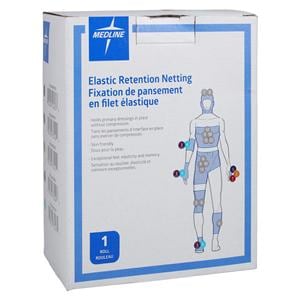 Curad Tubular Bandage Net/Elastic/Spandex/Polyester 11"x25yd Whit...