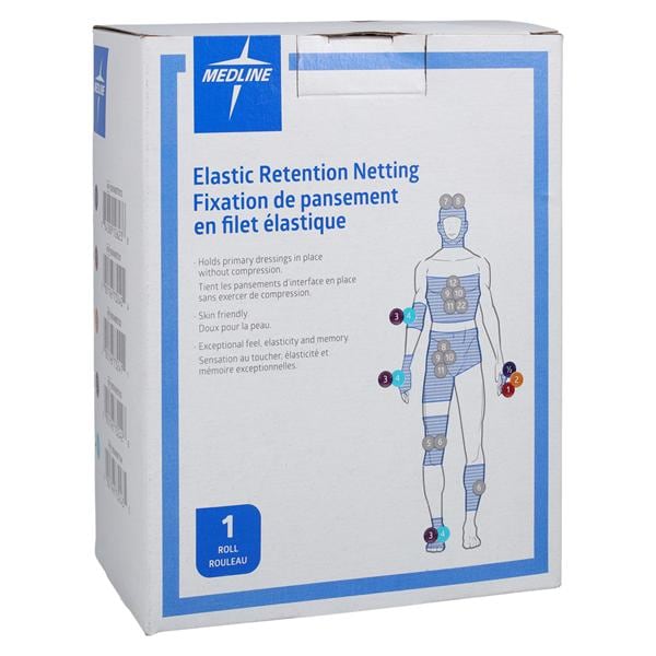 Curad Tubular Bandage Net/Elastic/Spandex/Polyester 11"x25yd Whit...