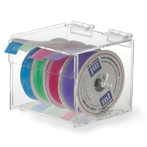 Reel Handy Tourniquet Dispenser Acrylic 5-1/2x5-3/4" Clear Each