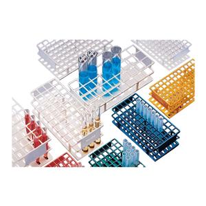 Nalgene Unwire Test Tube Rack 13mm 72 Place White Ea